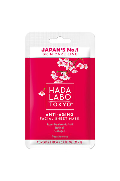 Hada Labo Tokyo ΜΑΣΚΑ ΠΡΟΣΩΠΟΥ ΓΙΑ ΑΝΤΙΓΗΡΑΝΣΗ / ΕΝΥΔΑΤΩΣΗ 20ML