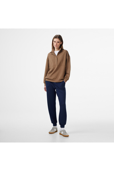 Nautica Kadın Lacivert Regular Fit Eşofman Altı