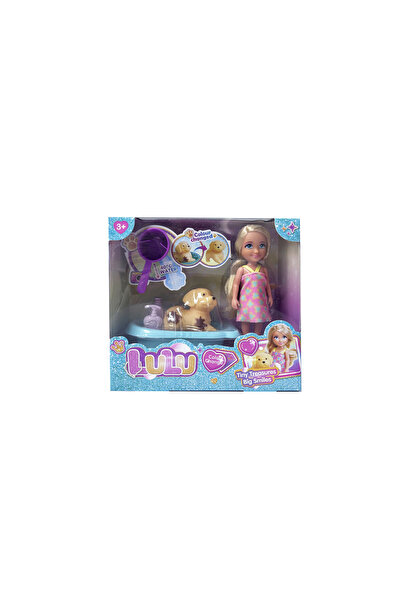 Lulu Fashion - 5" Doll with bathing dog, color changed