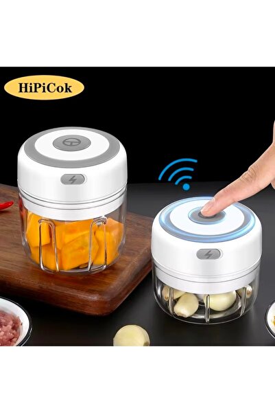 GENERAL Mini Electric Garlic Chopper for Vegetables USB Charging - 250ml Capa...