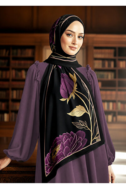 4seasons scarf طرحة كريب شيفون