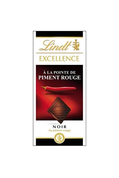 Lindt Excellence Chocolat Noir à la pointe de piment rouge 100g