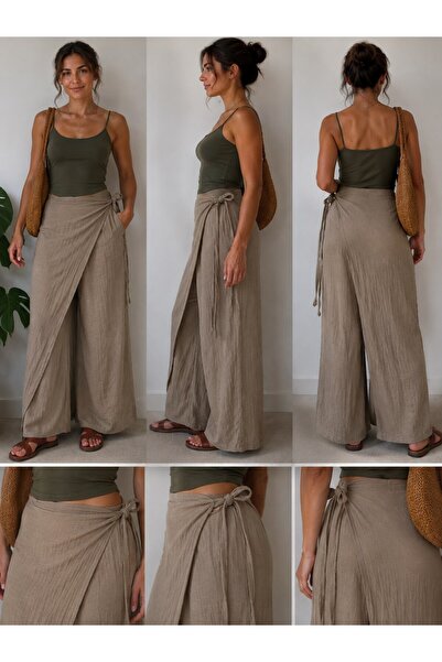 Udenya Liora Trouser Skirt |   100% Cotton Muslin Fabric