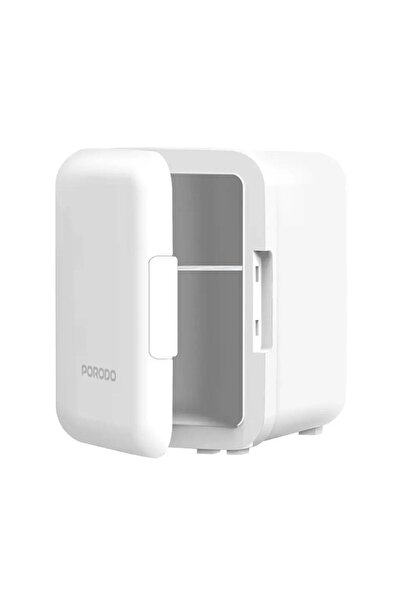 porodo 4L Mini Portable Cooling Fridge for Home Office Travel, AC/DC Powered ...