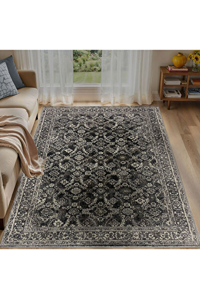 OEM Frieze Venedik VN783 Ανθρακί 160X220εκ. Χαλιά