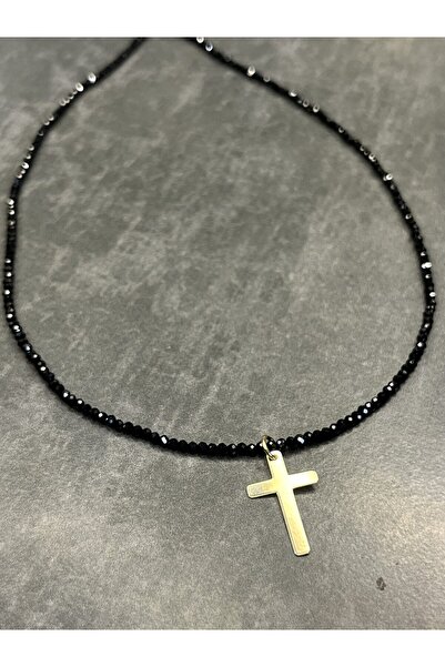PIETRICELE Spinel and Cross Necklace