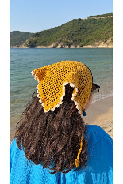 Taba Rengi Saç Bandanası