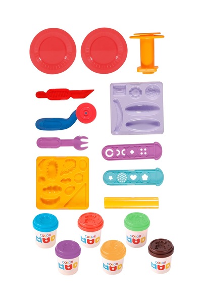 CLIMO مجموعة ألعاب الطين الملونة للصنع اليدوي على شكل ساندويتش