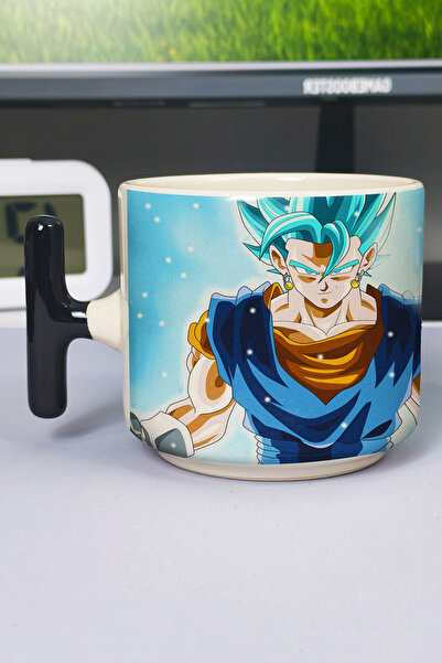 ZipZap Dragon Ball Anime Printed Ceramic Luxury Mug (1 Piece) T-Shaped Specia...