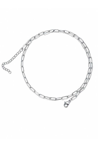 JİMNY JEWELRY Sevra Steel Chain Necklace, Make Your Own Combination