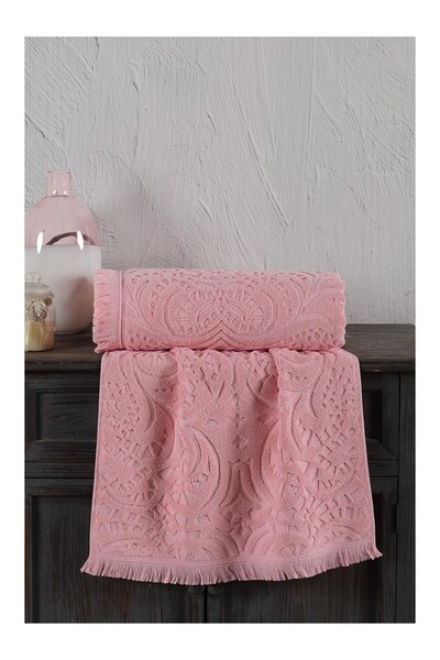 LC Waikiki Nevavm Farkıyla Jacquard 100% Cotton Bath Towel 90X150 cm