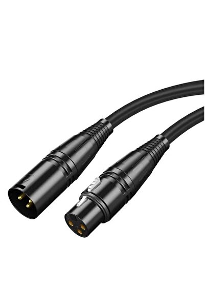 Gennext Microphone Cable Male To Female 3 Pin Cannon Balanced Extension Cable...