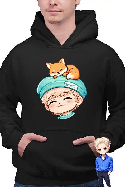 OEM Hanorac Barbati Shinee Jonghyun Chibi Kpop