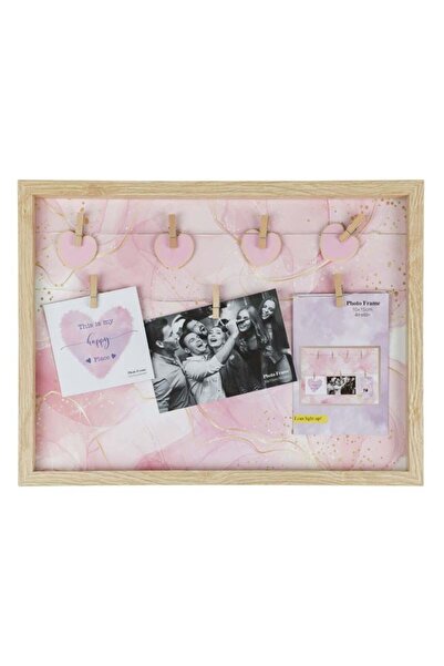 OEM Ramă foto decorativă, Maro, 42 x 32, Lemn / MDF, perete/masă, amintiri și...