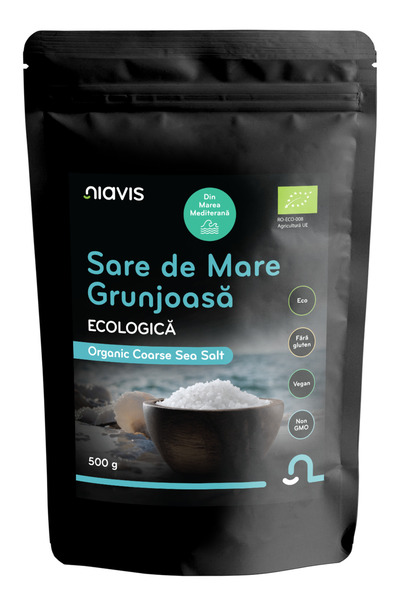 Niavis Sare De Mare Grunjoasa Ecologica/Bio 500G