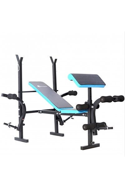 FitTronic Banca de exercitii multifunctionala Atletic B550, pliabila, greutat...
