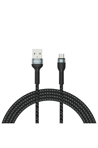 zore كابل مايكرو USB من سلسلة شيرا بطول 2 متر