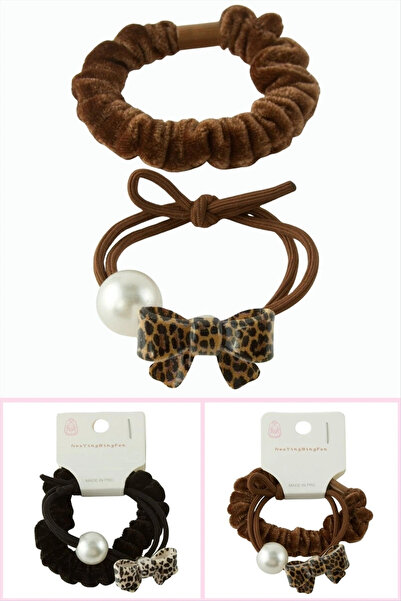 Eco Lounge Velvet Bow Elastic Buckle 2 Pieces