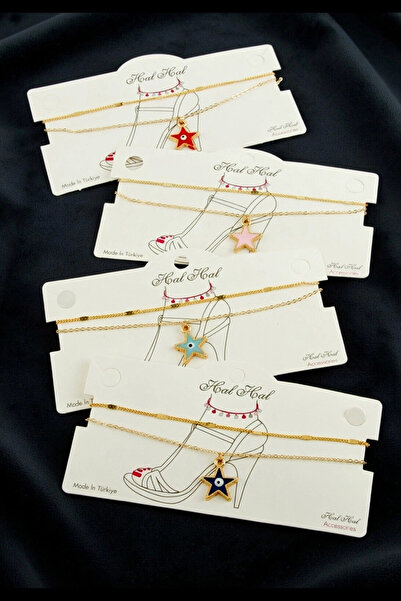 Generic Brand Sea Star Double Chain Anklet