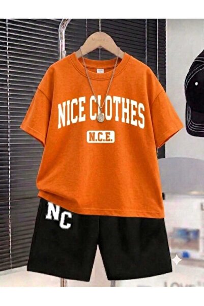 NC Nicee Clothes ΚΑΛΟΚΑΙΡΙΝΟ ΠΑΙΔΙΚΟ ΜΠΛΟΥΖΑΚΙ ΚΑΙ ΣΟΡΤΣ UNISEX (ΛΕΥΚΟ NICECL...