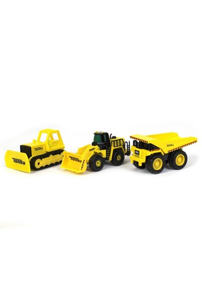 Tonka مجموعة ميتال موفرز 3 قطع S1