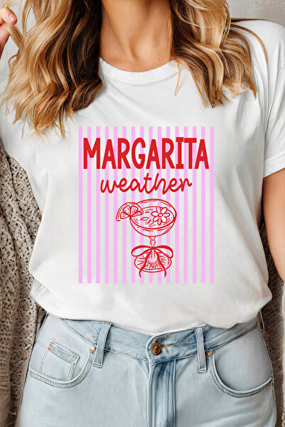 Sarah's Boutique Women's T-shirt – 100% cotton – Margarita Weather