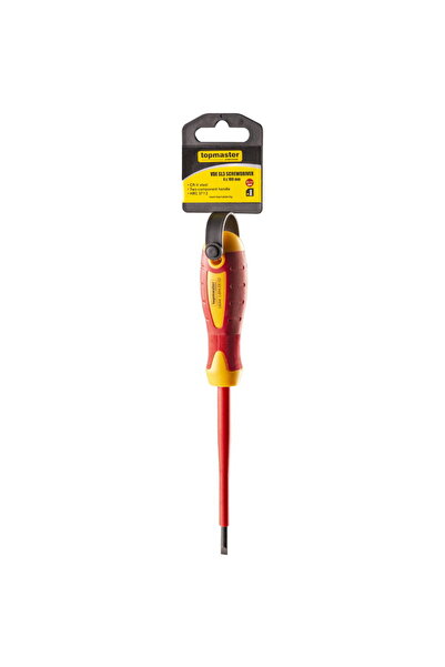 Top Master Pro Insulated straight screwdriver 1000V 4.0x100mm CR-V TMP