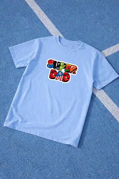 LORVEX Dad T-Shirt Father's Day Oversize 100% Cotton Printed Men's T-Shirt Co...