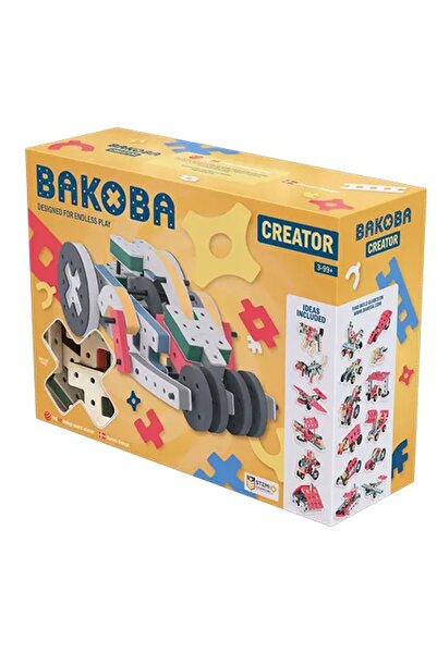 Bakoba Jucării educative Set de construcție creativ Creator 72 piese, Compati...