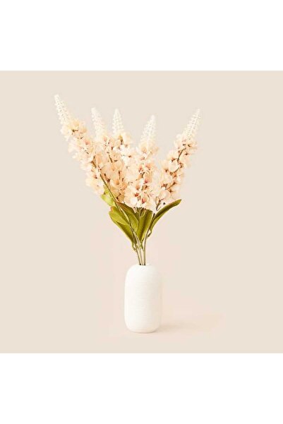 Evidea Deco Sümbül 5'li Dal Çiçek - Krem - 55 cm