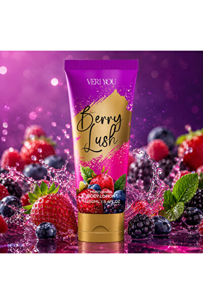 veri you Berry Lush Λοσιόν Σώματος 250 ml – Ενυδατική Κρέμα Σώματος με άρωμα ...