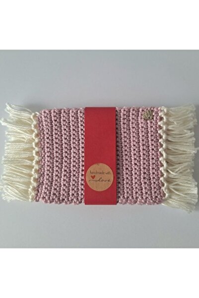 babolexa Set de 4 BABOLEXA ®   Suporturi de pahare din bumbac, croșetate manu...