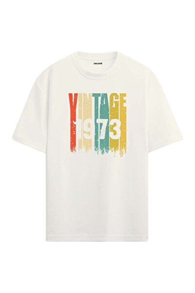 Colermi تي شيرت كبير الحجم من طراز 1973 Vintage Period