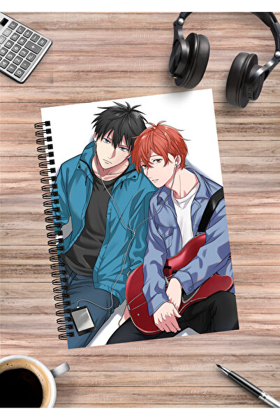 mertfigur Given Bl Anime Spiral Notebook A5 (50 Sheets)