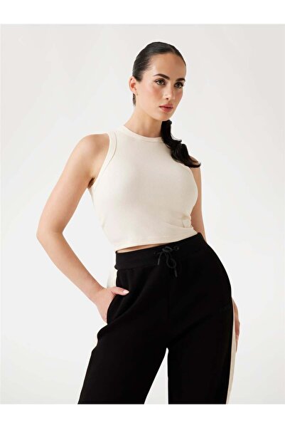 Guess Edie Kadın Aktif Top Krem