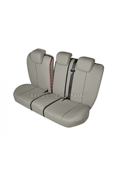 KEGEL Car seat covers Hermen-Herman Light Beige L-XL-Size, Rear Top Bottom Se...