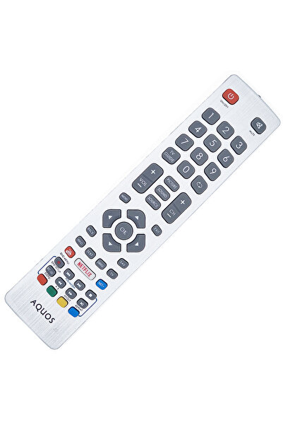 KNTECH SHW/RMC/0120N Remote control for SHARP LED with infrared, white with o...