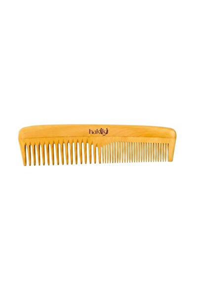 Hakiki Store Doğal Erkek Şimşir Tarak Saç ve Sakal Bakımı 17 Cm – Ultra Pürüz...