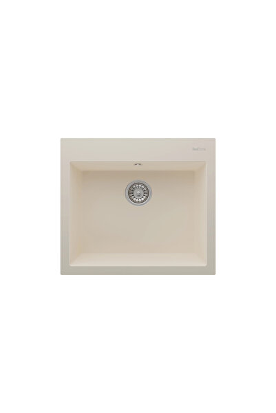RealStone REAL STONE K02 DIDYMA 60 KREM GRANİT EVİYE