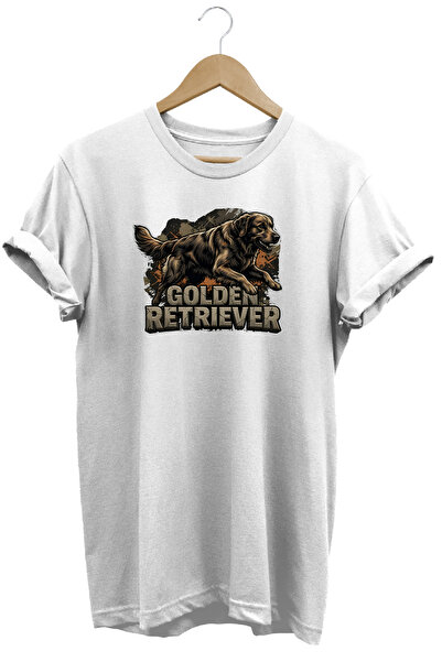 WİDİ Unisex Basset Hound Printed T-Shirt - Hunter Dogs Series Crew Neck Cotto...