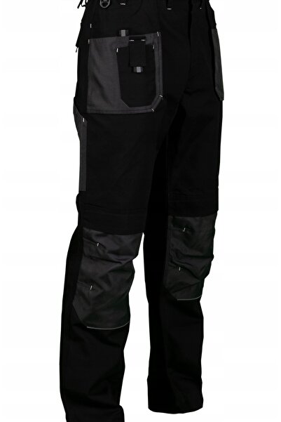 Mardil Work Trousers Basic Line Multi-Pocket M Black, durable safety wear