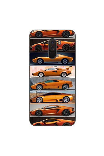 OEM Husa compatibila cu Xiaomi Pocophone F1 Silicon Gel Tpu Model Masini Lamb...