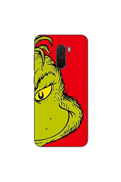 OEM Husa compatibila cu Xiaomi Pocophone F1 Silicon Gel Tpu Model Craciun Gri...