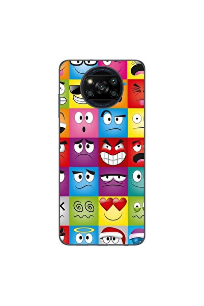OEM Husa compatibila cu Xiaomi Poco X3 Pro Silicon Gel Tpu Model Funny Faces