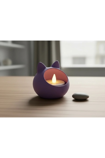 OEM Mini Lampă de veghe LED decorativă, model felină, pentru ambianță relaxantă