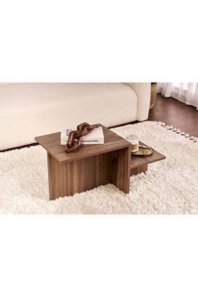 Rani Mobilya Rani Home Orta Sehpa Venezia Ceviz 80Cm AB-5258