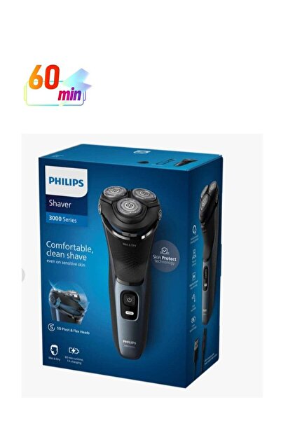 Philips Shaver Series 3000 Wet and Dry Electric Shaver S3144/00