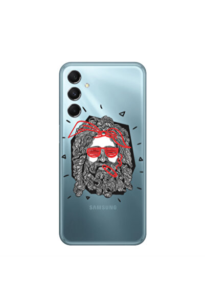 Other Samsung M34 Cool glasses Transparent Silicone TPU Θήκη