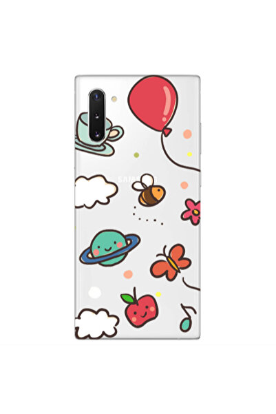 Other Samsung Note 10 Plus cute little ones Transparent Silicone TPU Θήκη
