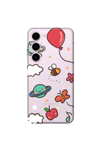 Other Samsung S23 Plus cute little ones Transparent Silicone TPU Θήκη